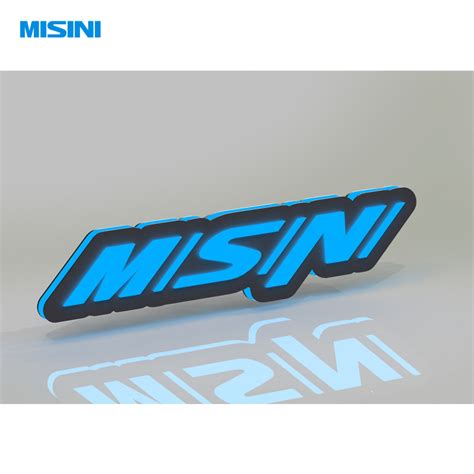 Custom Illuminated Led Auto Logo 3d Emblem Multicolor China Led Auto