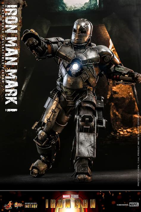 Hot Toys Iron Man Mark I Figure Sixth Scale Marvel Limited Collectible Comic Concepts