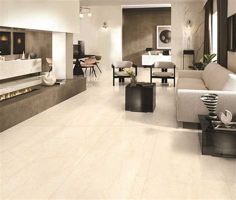 Timeless Sophistication Botticino Classico Living Room Floor Tiles