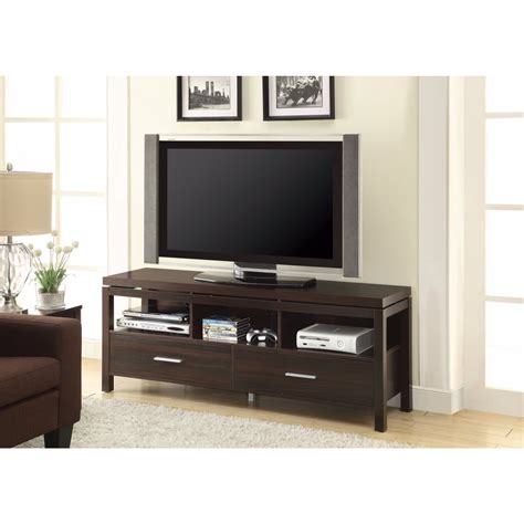 Wonderful Dark Brown TV Console - Walmart.com