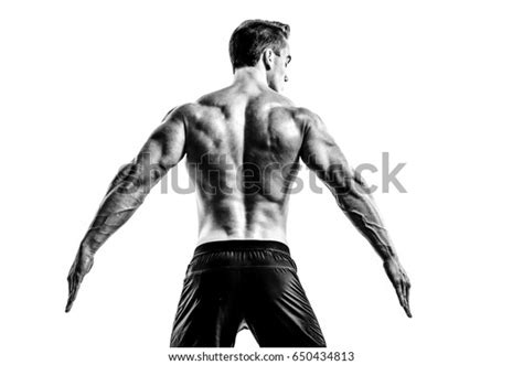 Back View Torso Attractive Male Body Stock Photo Shutterstock