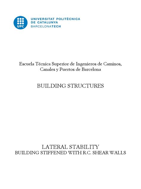 Lateral Stability | PDF | Bending | Stress (Mechanics)