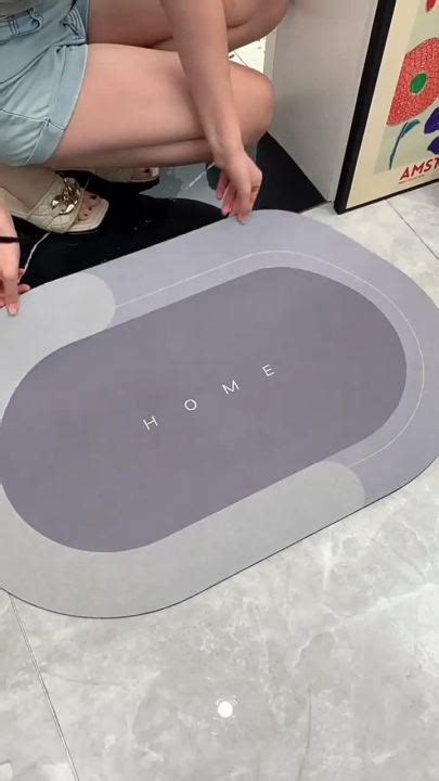 Hot sales เบาะดดซบโคลนไดอะตอม พรมปพนหองนำ พรมกนลน พรมประตทางเขา พรมปพน