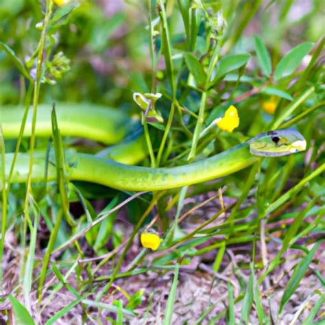 Green Grass Snake: A Fascinating Serpent of the Wild