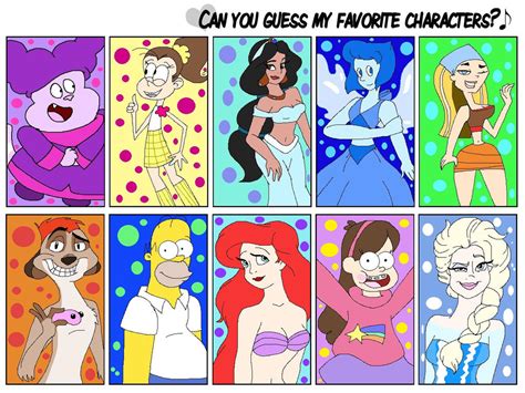 My Favorite Character Meme Part 03 By Cottoncattailtoony On Deviantart