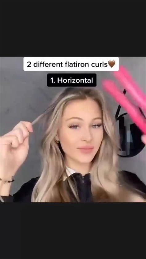 Flat Iron Curl Tutorial Artofit