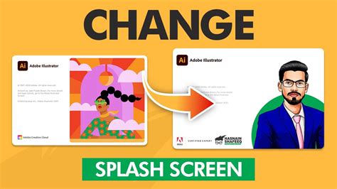 How To Change Welcome Screen Or Splash Screen Of Adobe Illustrator