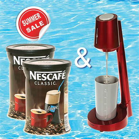 Gruppe Pdh 330 Nescafe Frappe Mixer Zwart 2 Blik Nescafe 200 Gr De