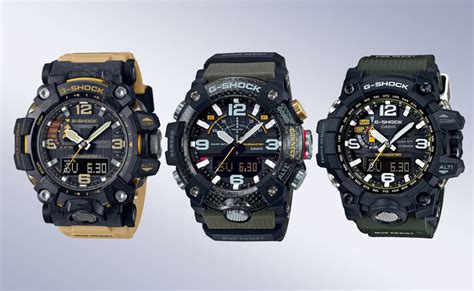 G SHOCK Comparison GWG 2000 VS GG B100 VS GWG 1000