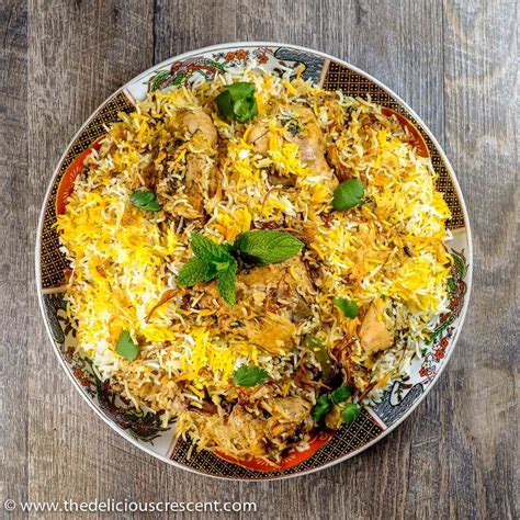 Easy Hyderabadi Chicken Biryani | The Delicious Crescent