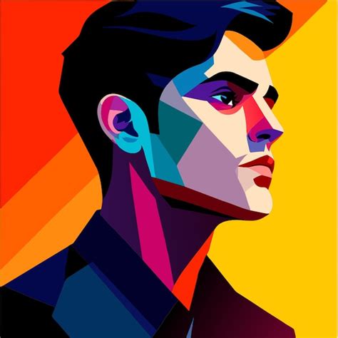 A Gay Man Vector Illustration Premium Ai Generated Vector