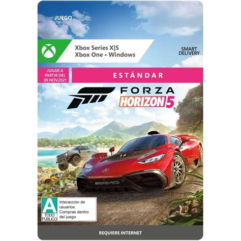 Forza Horizon Edici N Estandar Xbox Digital Bodega Aurrera En L Nea