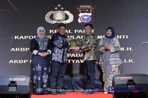 Resmi Jabat Kapolres Kepulauan Meranti Akbp Kurnia Setyawan Siap