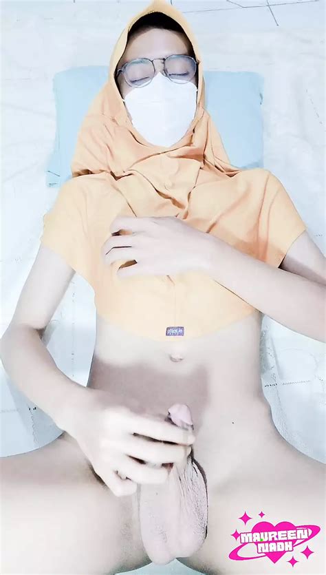 Hijab CD Sissy Asian Masturbation Shemale Porn Feat MaureenNadh