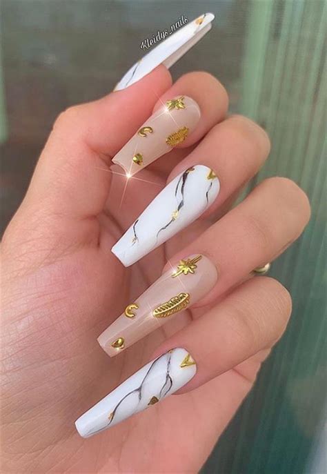 44 Classy Long Coffin Nails Design To Rock Your Days Fashionsum