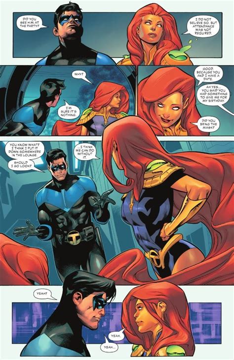 Titans Academy 1 2021 Nightwing And Starfire Nightwing Dc Comics