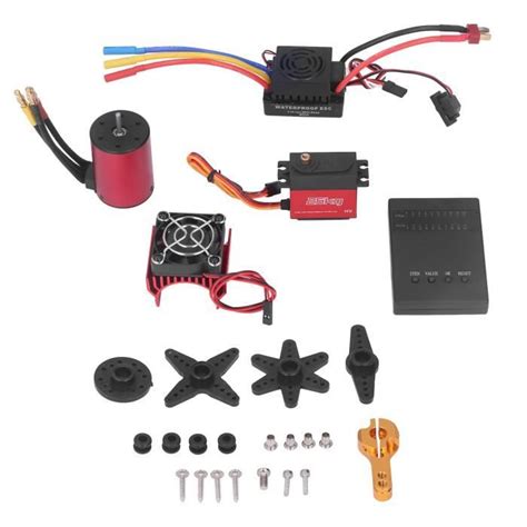 Zerone Ensemble ESC Moteur S3650 3100KV Moteur Brushless Combo 60A 25kg