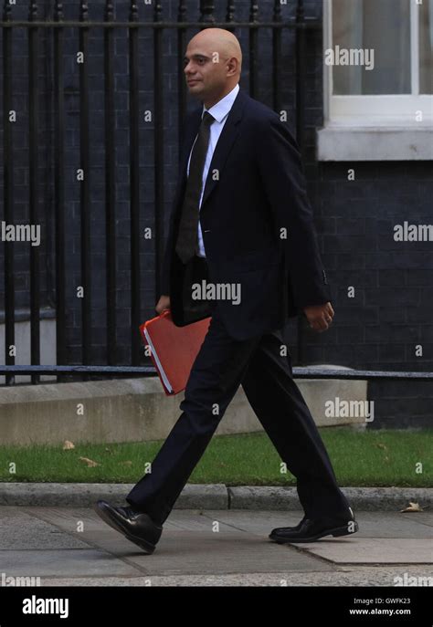 Communities Secretary Sajid Javid Arriving In Downing Street London