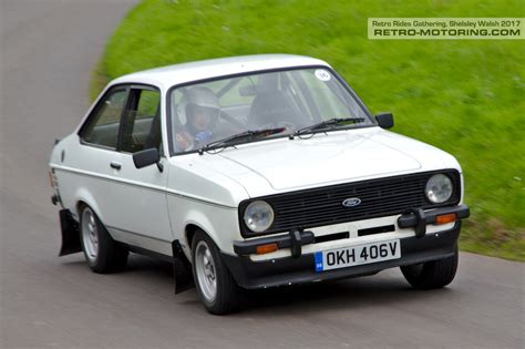 Ford Escort Mk2 OKH406V Retro Rides Gathering 2017 Retro Motoring