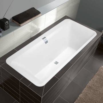 Villeroy Boch Squaro Edge 12 Duo Badewanne 180 X 80 Cm UBQ180SQE7DV