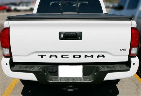 Tailgate Insert Letters For Toyota Tacoma CustomTruckLab