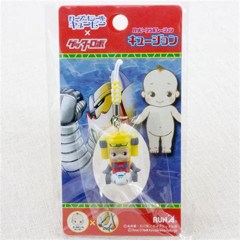 Getter Robo 3 Rose O Neill Kewpie Kewsion Figure Strap JAPAN ANIME