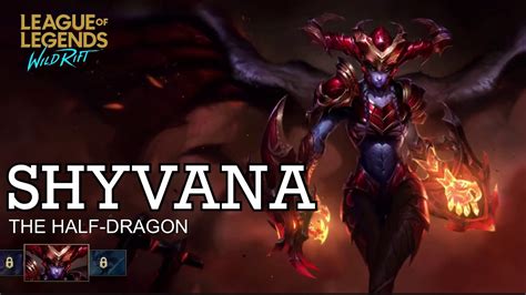 Wild Rift Shyvana Jungle Fighter Gameplay Aggressive Youtube