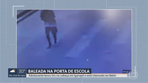 Adolescente Baleada Em Porta De Escola Na Grande Bh Segue Em Estado