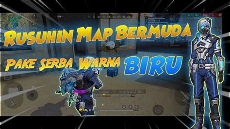 Bocil Pake Serba Warna Biru Auto Ngerusuhin Map Bermuda Garena