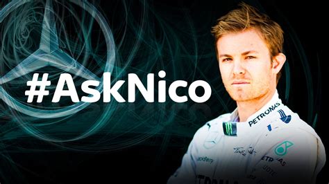 Explaining F Send A Question To Mercedes Driver Nico Rosberg F News