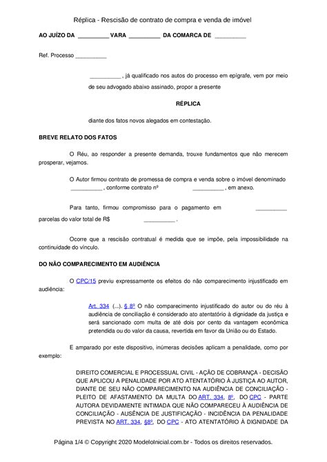 Modelo De Contrato De Compra E Venda Images