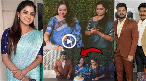 Guppedantha Manasu Serial Anupama Birthday Celebrations At Shooting