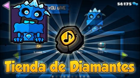 Comprando Todo En La Tienda De Diamantes Geometry Dash Youtube