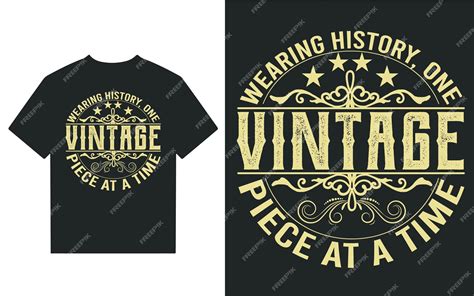 Premium Vector | Vintage Tshirt Or Logo Design