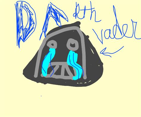 Sad Darth Vader - Drawception