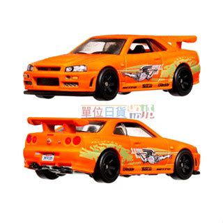 單位日貨 現貨 日本正版 風火輪 Hot Wheels 玩命關頭 FAST FURIOUST GTR R 小車 蝦皮購物