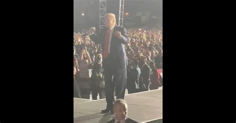 Video Donald Trumps Bizarre ‘ymca Dance At The End Of Election Rally