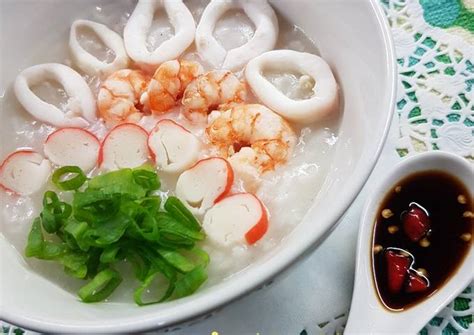 Resep Bubur Seafood Ala Tawan Oleh Kitchen Euphoria Cookpad