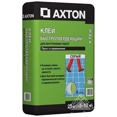 Купить Клей Axton экспресс, 25 кг в Крыму, цены, отзывы, характеристики ...