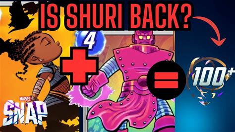 This New Deck Is Busted Kitty Pryde High Evolutionary And Shuri Together Marvel Snap Youtube