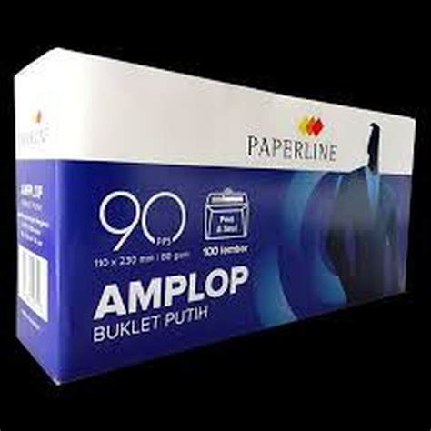 Amplop Putih Polos No 90