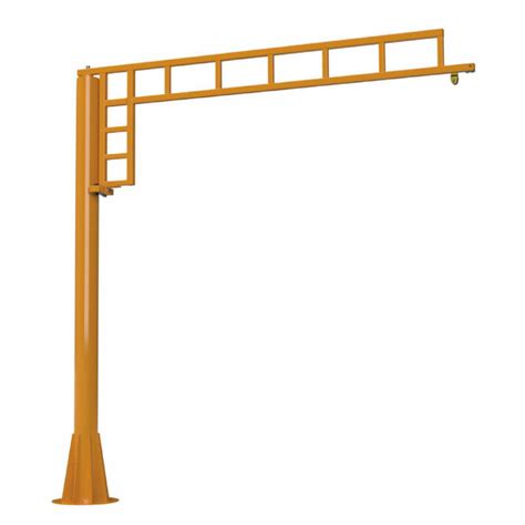 Freestanding Work Station Jib Cranes Fulcrum Lifting