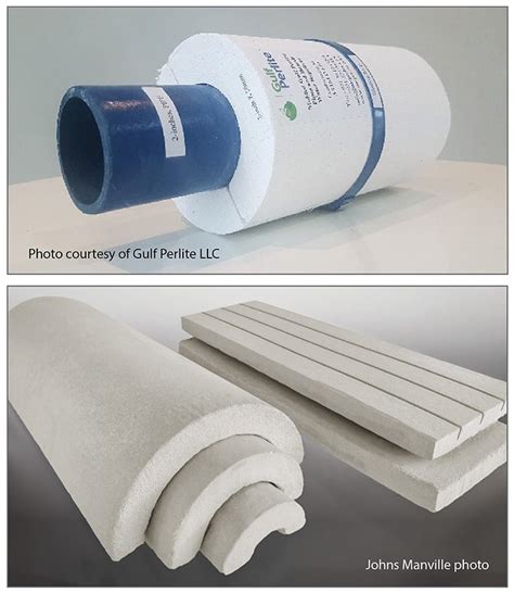 Perlite Molded Pipe And Block Insulation Perlite Institute