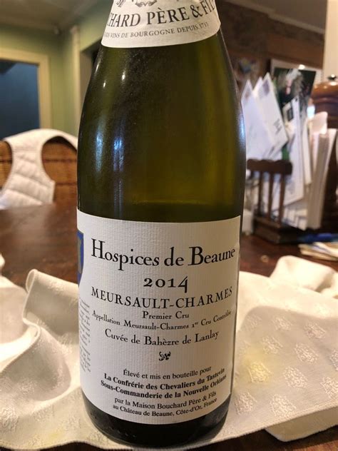 Hospices De Beaune Meursault Er Cru Charmes Cuv E Bah Zre De