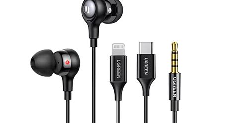 Ugreen EP103 3.5mm/ Type-C/ Lightning Earphone Price In BD