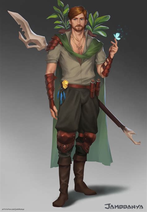 Pathfinder Druid Male