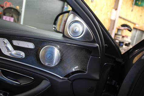 W E s AMG ベンツ純正BURMESTERのスピーカー交換電動ロータリー Dツイーター取り付けドアのデッドニング HOT WIRED ホットワイヤード オフィシャル