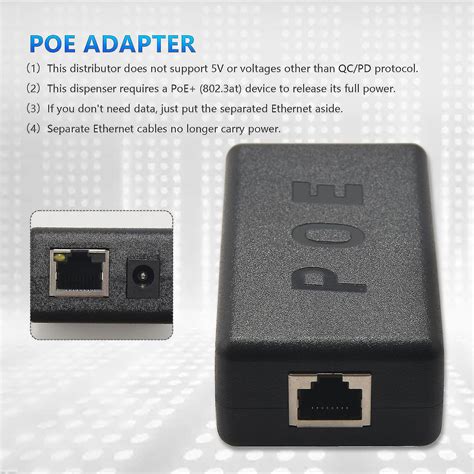 Poe Splitter 5v 4a For Jetson Nano For Raspberry Pi 4 And More