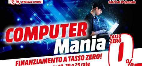 Volantino Mediaworld Computer Mania Dal Al Gennaio