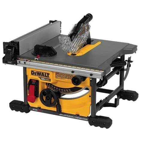 Dewalt Flexvolt Dcs7485t1 60v Max Brushless Table Saw W Battery And Charger Tool Authority